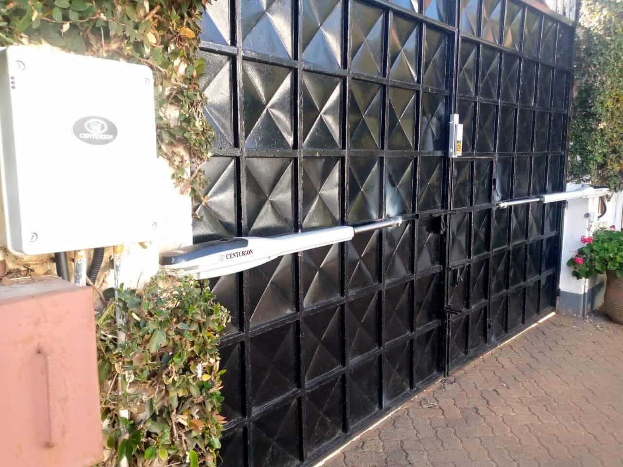 Swing gate automation installation in Kenya